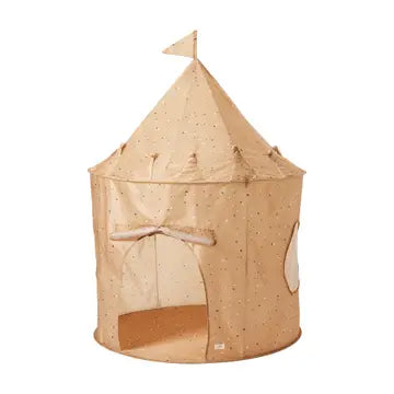 Kids Play Tent Castle with Recycled Fabric - Print