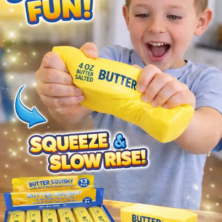Butter Squishy Toy – Slow Rise (5.5”) Msusb