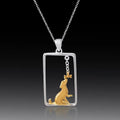 Ruff Love Pendant- Sterling Silver Pendant